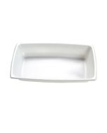 High Heat Disposable Entr&eacute;e Dish, Rectangular, White (1,000 per case) - A44