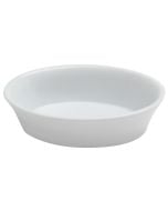 Aladdin 6 oz. China Casserole Dish, Bright White
