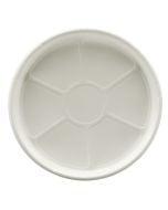 Aladdin 7-3/4" High Heat Disposable Plate, White