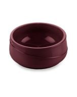 Allure&reg; Bowl 8 oz. Reusable Insulated, Burgundy (48 per case) - ALB250