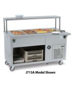 J713 Series Cold Food Counters, 3-5 Well