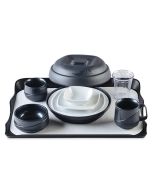 Radiance&reg; Tungsten Gray Tray Setting