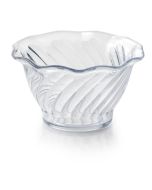 Aladdin Reusable Swirl Bowl 5 oz., Clear, Cold Only