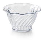 Reusable Swirl Bowl 5 oz., Clear, Cold Only (48 per case) - SC100