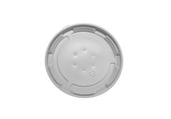 Lid Disposable High Heat, Round, Vented, White (1,000 per case) - B87S