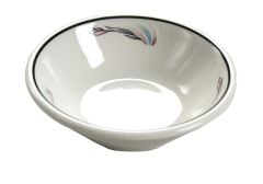 Aladdin Bowl Ceramic Round 6 oz. Fruit, Flora Design