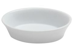 6 oz. China Casserole Dish, Bright White (36 per case) - J707