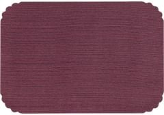 Tray Cover 15" x 20", Burgundy Linen (1,000 per case) - TCA92