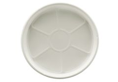 Aladdin 7-3/4" High Heat Disposable Plate, White