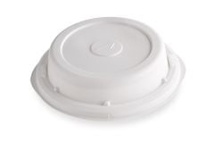 9" High Heat Disposable Dome for Aladdin 9" disposable plates in Convect-Rite systems, White (200 per case) - ADL46H