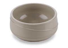 Allure&reg; Bowl 8 oz. Reusable Insulated, Nutmeg (48 per case) - ALB290