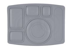 Century I Insulated Tray Cover, Gray/Ivory (10 per case) - T457P