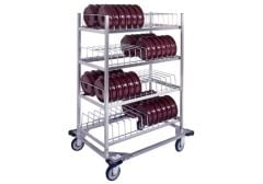 Aladdin Dimensions® High Heat Dome Storage Rack, Capacity 104