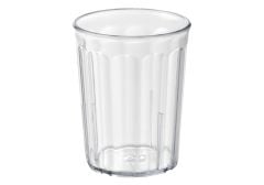 Dimensions&reg; Reusable Low-Profile Tumbler 12 oz., Clear (80 per case) - DMT212