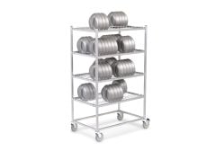 Dome Storage Rack for Radiance&reg;, Essence&trade;, and 9" Ready-Chill&reg; Domes - DR112ES