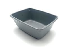 Bowl Reusable Traditional 6 oz. Rectangular, Gray (100 per case) - K240