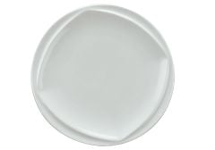 9" China Plate, Presentation Design, White (24 per case) - J100