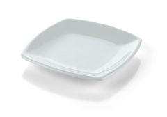 Aladdin 6-1/8" China Dessert Plate, Presentation Design, White
