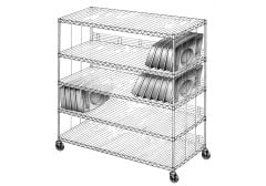 Insulated Tray Drying and Storage Racks