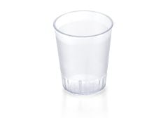 Reusable Tumbler 6 oz., Clear (48 per case) - K44