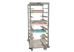 Denested Insulated Tray Transport Cart, 20 Tray Capacity - L04S