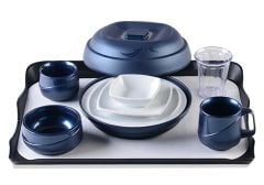 Radiance&reg; Sapphire Blue Tray Setting