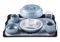 Radiance&reg; Sea Mist Tray Setting