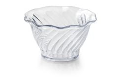 Reusable Swirl Bowl 5 oz., Clear, Cold Only (48 per case) - SC100