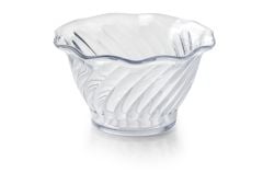 Aladdin Reusable Swirl Bowl 5 oz., Clear, Cold Only