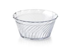 Reusable Swirl Bowl 8 oz., Clear, Cold Only (48 per case) - SC200