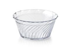 Aladdin Reusable Swirl Bowl 8 oz., Clear, Cold Only