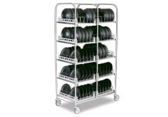 Storage Rack for Bases and Domes, includes (10) Removable Wash Racks - SR100
