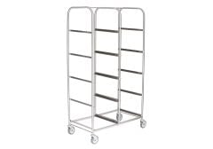 Storage Rack Frame for 20" x 20" Wash Racks, 10 Rack Capacity - SRF10