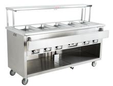 5-Well Straight Hot Food Counters, 74" - J712B Series