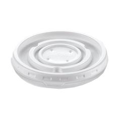 Lid Disposable High Heat, Round, Vented, White (1,000 per case) - B944A