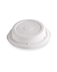 9" High Heat Disposable Dome for Aladdin 9" disposable plates in Convect-Rite systems, White (200 per case) - ADL46H