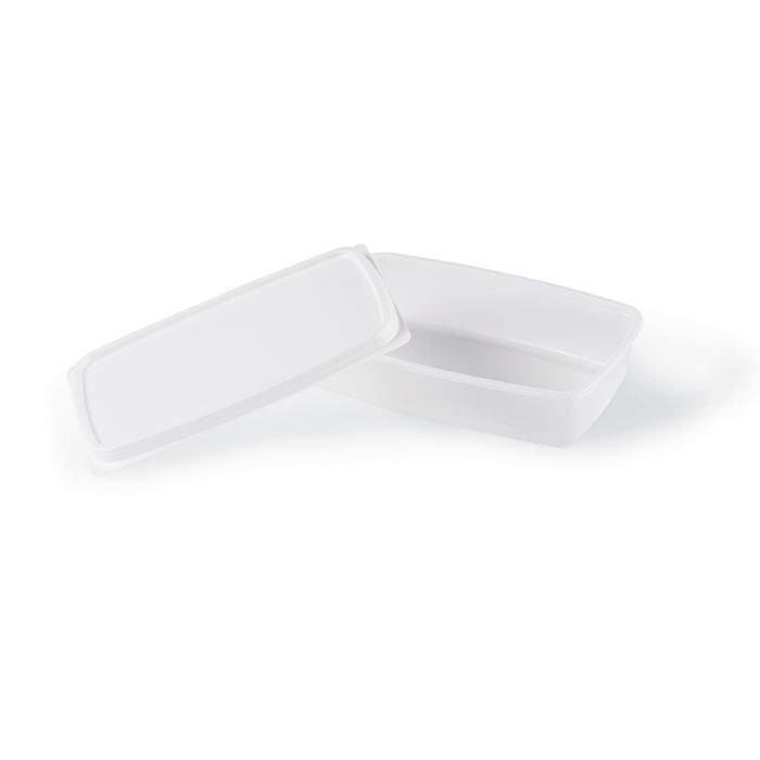 Disposable Entree Casserole Dish 12 oz Rectangular White
