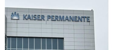 Kaiser Permanente building with logo in San Diego, CA 