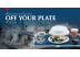 image of tray with disposable Aladdin dinnerware on top of emergency room image with text reading "Dinnerware logistics off your plate when it matters most"